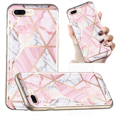 Electroplated Marble Pattern TPU Phone Case, For iPhone 8 Plus / 7 Plus, For iPhone XS / X, For iPhone XS Max, For iPhone XR