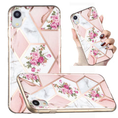 Electroplated Marble Pattern TPU Phone Case, For iPhone 8 Plus / 7 Plus, For iPhone XS / X, For iPhone XS Max, For iPhone XR