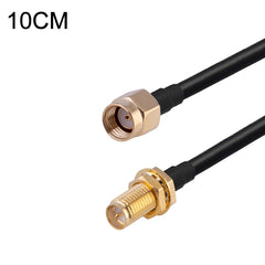 RG174 RF Coaxial Adapter Cable, Length: 10cm, 10cm RP-SMA Male to RP-SMA Female, 10cm RP-SMA Male to RP-SMA Male, 10cm RP-SMA Male to SMA Female, 10cm RP-SMA Male to SMA Male, 10cm SMA Male to SMA Female, 10cm SMA Male to RP-SMA Female