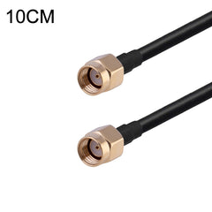 RG174 RF Coaxial Adapter Cable, Length: 10cm, 10cm RP-SMA Male to RP-SMA Female, 10cm RP-SMA Male to RP-SMA Male, 10cm RP-SMA Male to SMA Female, 10cm RP-SMA Male to SMA Male, 10cm SMA Male to SMA Female, 10cm SMA Male to RP-SMA Female