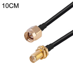 RG174 RF Coaxial Adapter Cable, Length: 10cm, 10cm RP-SMA Male to RP-SMA Female, 10cm RP-SMA Male to RP-SMA Male, 10cm RP-SMA Male to SMA Female, 10cm RP-SMA Male to SMA Male, 10cm SMA Male to SMA Female, 10cm SMA Male to RP-SMA Female