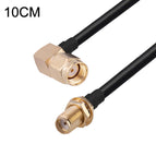 10cm PR-SMA Male Elbow to SMA Female