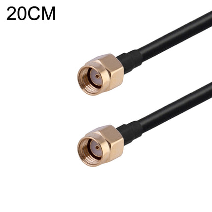 RG174 RF Coaxial Adapter Cable, Length: 20cm, 20cm RP-SMA Male to RP-SMA Female, 20cm RP-SMA Male to RP-SMA Male, 20cm RP-SMA Male to SMA Female, 20cm RP-SMA Male to SMA Male, 20cm SMA Male to SMA Female, 20cm SMA Male to RP-SMA Female�����������������...