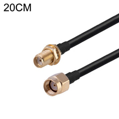 RG174 RF Coaxial Adapter Cable, Length: 20cm, 20cm RP-SMA Male to RP-SMA Female, 20cm RP-SMA Male to RP-SMA Male, 20cm RP-SMA Male to SMA Female, 20cm RP-SMA Male to SMA Male, 20cm SMA Male to SMA Female, 20cm SMA Male to RP-SMA Female