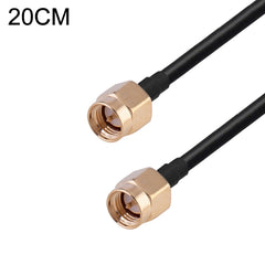 RG174 RF Coaxial Adapter Cable, Length: 20cm, 20cm RP-SMA Male to RP-SMA Female, 20cm RP-SMA Male to RP-SMA Male, 20cm RP-SMA Male to SMA Female, 20cm RP-SMA Male to SMA Male, 20cm SMA Male to SMA Female, 20cm SMA Male to RP-SMA Female