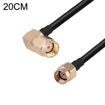 RG174 RF Coaxial Adapter Cable, Length: 20cm, 20cm RP-SMA Male to RP-SMA Female, 20cm RP-SMA Male to RP-SMA Male, 20cm RP-SMA Male to SMA Female, 20cm RP-SMA Male to SMA Male, 20cm SMA Male to SMA Female, 20cm SMA Male to RP-SMA Female�����������������...
