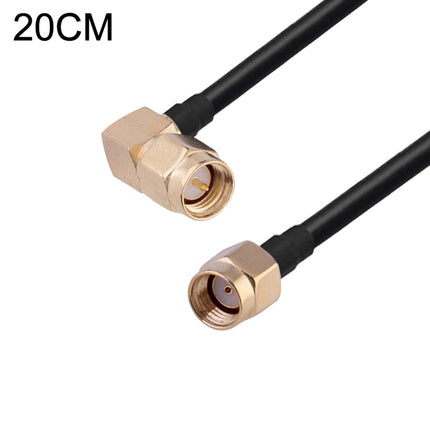 RG174 RF Coaxial Adapter Cable, Length: 20cm, 20cm RP-SMA Male to RP-SMA Female, 20cm RP-SMA Male to RP-SMA Male, 20cm RP-SMA Male to SMA Female, 20cm RP-SMA Male to SMA Male, 20cm SMA Male to SMA Female, 20cm SMA Male to RP-SMA Female�����������������...