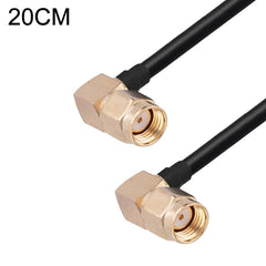 RG174 RF Coaxial Adapter Cable, Length: 20cm, 20cm RP-SMA Male to RP-SMA Female, 20cm RP-SMA Male to RP-SMA Male, 20cm RP-SMA Male to SMA Female, 20cm RP-SMA Male to SMA Male, 20cm SMA Male to SMA Female, 20cm SMA Male to RP-SMA Female