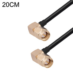 RG174 RF Coaxial Adapter Cable, Length: 20cm, 20cm RP-SMA Male to RP-SMA Female, 20cm RP-SMA Male to RP-SMA Male, 20cm RP-SMA Male to SMA Female, 20cm RP-SMA Male to SMA Male, 20cm SMA Male to SMA Female, 20cm SMA Male to RP-SMA Female