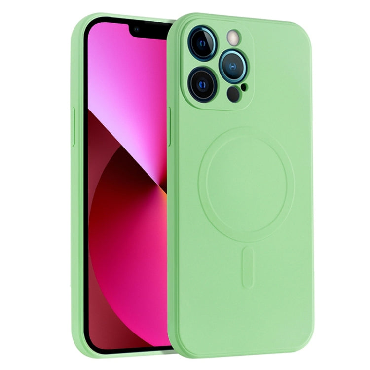 Liquid Silicone Full Coverage Magsafe Phone Case, For iPhone 14, For iPhone 14 Plus, For iPhone 14 Pro