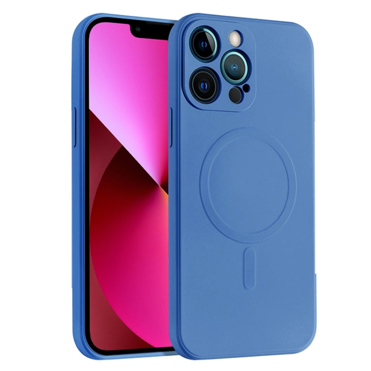 Liquid Silicone Full Coverage Magsafe Phone Case, For iPhone 14, For iPhone 14 Plus, For iPhone 14 Pro