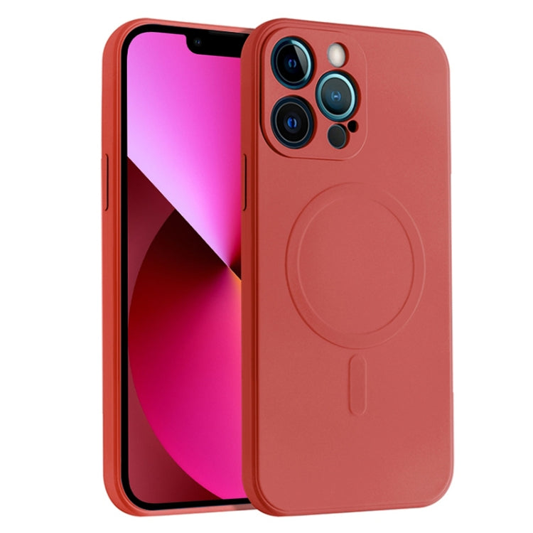 Liquid Silicone Full Coverage Magsafe Phone Case, For iPhone 14, For iPhone 14 Plus, For iPhone 14 Pro