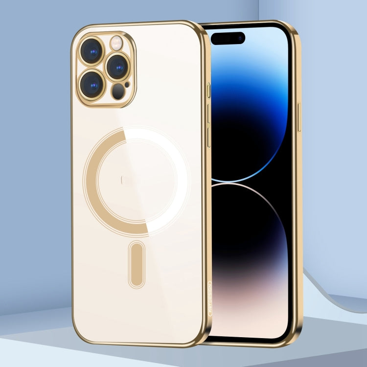 Classic Electroplating Magsafe Phone Case, For iPhone 14, For iPhone 14 Plus, For iPhone 14 Pro