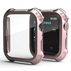 For Apple Watch Series 9 / 8 / 7 45mm / Rose Gold