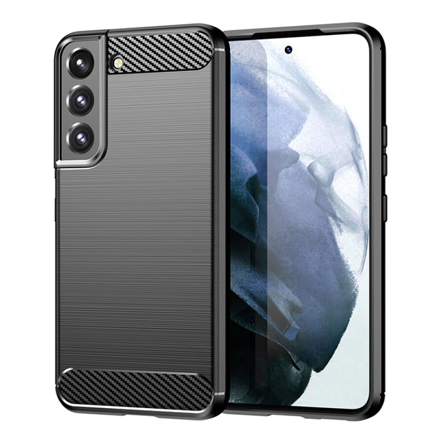 Brushed Texture Carbon Fiber TPU Phone Case, For Samsung Galaxy Quantum 2, For Samsung Galaxy A82, For Samsung Galaxy A22, For Samsung Galaxy F22, For Samsung Galaxy M22 / M32, For Samsung Galaxy A13 4G, For Samsung Galaxy S22+