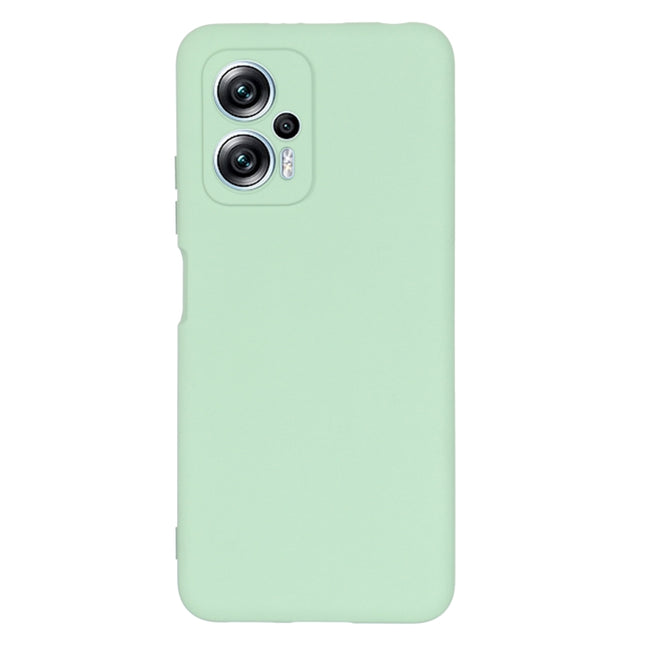 Pure Color Liquid Silicone Shockproof Full Coverage Phone Case, For Xiaomi Poco X4 GT/Redmi Note 11T Pro/Redmi K50i