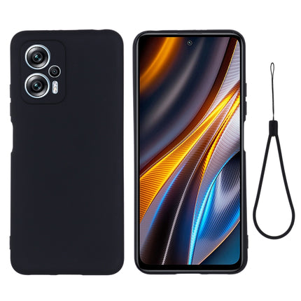 Pure Color Liquid Silicone Shockproof Full Coverage Phone Case, For Realme C30 / Narzo 50i Prime / C30S, For Xiaomi Poco X4 GT/Redmi Note 11T Pro/Redmi K50i