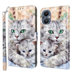 For OPPO A96 5G / Reno7 Z / Two Loving Cats