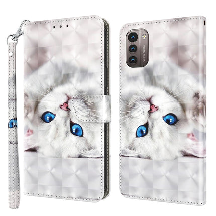 3D Painted Leather Phone Case, For Nokia G11 / G21, For Nokia G20 / G10 / 6.3