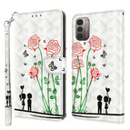 For Nokia G11 / G21 / Couple Rose