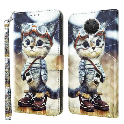 3D Painted Leather Phone Case, For Nokia G11 / G21, For Nokia G20 / G10 / 6.3