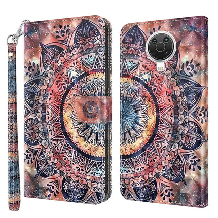 3D Painted Leather Phone Case, For Nokia G11 / G21, For Nokia G20 / G10 / 6.3