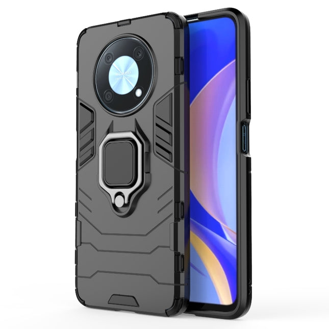 Shockproof PC + TPU Protective Case with Magnetic Ring Holder, For Huawei nova Y90/Enjoy 50 Pro, For Honor X40i