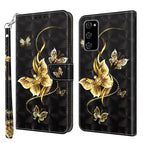 For Samsung Galaxy S20 FE / Golden Swallow Butterfly