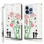 For iPhone 13 Pro Max / Couple Rose