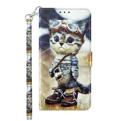 3D Painted Leather Phone Case, For iPhone 12 / 12 Pro, For iPhone 12 Pro Max, For iPhone 11