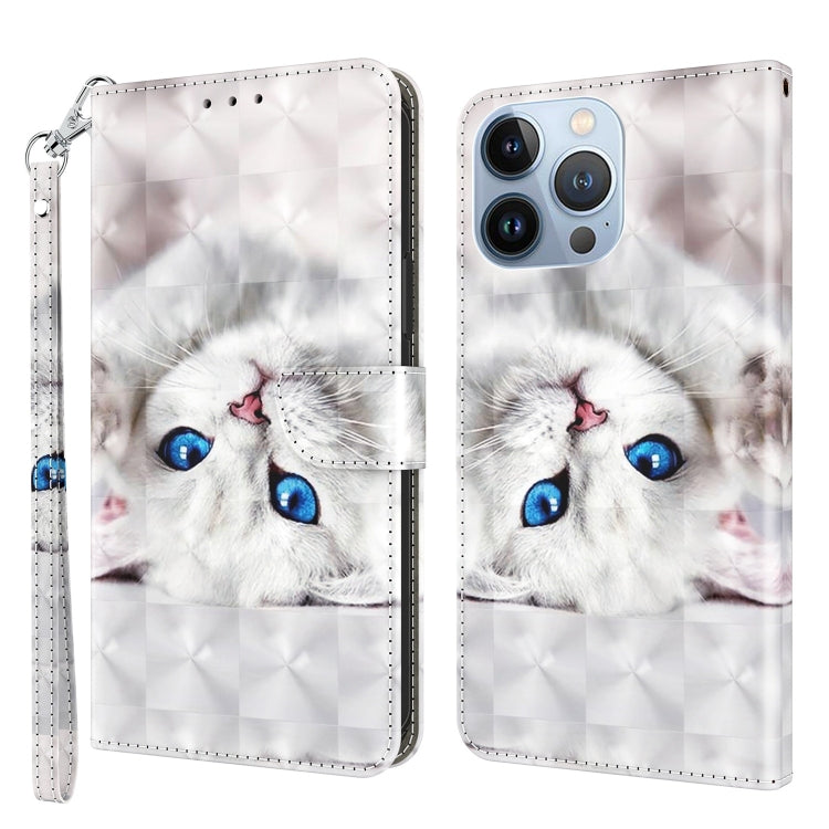 3D Painted Leather Phone Case, For iPhone 12 / 12 Pro, For iPhone 12 Pro Max, For iPhone 11