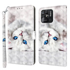 For Xiaomi Redmi 10C Global / Reflection White Cat