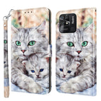 For Xiaomi Redmi 10C Global / Two Loving Cats
