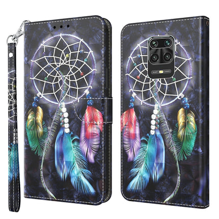3D Painted Leather Phone Case, For Xiaomi Redmi Note 9 Pro / Note 9 Pro Max, For Xiaomi Redmi Note 9 / 10X 4G, For Xiaomi Redmi Note 11 5G / 4G Global