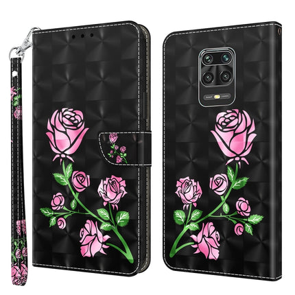 3D Painted Leather Phone Case, For Xiaomi Redmi Note 9 Pro / Note 9 Pro Max, For Xiaomi Redmi Note 9 / 10X 4G, For Xiaomi Redmi Note 11 5G / 4G Global