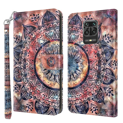 3D Painted Leather Phone Case, For Xiaomi Redmi Note 9 Pro / Note 9 Pro Max, For Xiaomi Redmi Note 9 / 10X 4G, For Xiaomi Redmi Note 11 5G / 4G Global