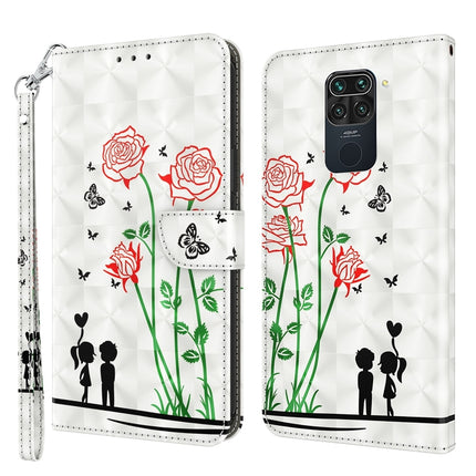 3D Painted Leather Phone Case, For Xiaomi Redmi Note 9 Pro / Note 9 Pro Max, For Xiaomi Redmi Note 9 / 10X 4G, For Xiaomi Redmi Note 11 5G / 4G Global
