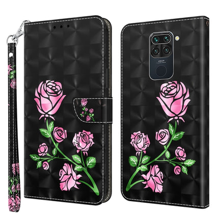 3D Painted Leather Phone Case, For Xiaomi Redmi Note 9 Pro / Note 9 Pro Max, For Xiaomi Redmi Note 9 / 10X 4G, For Xiaomi Redmi Note 11 5G / 4G Global