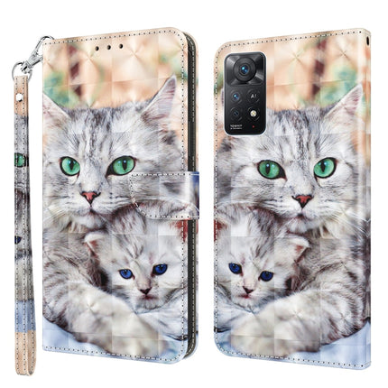 3D Painted Leather Phone Case, For Xiaomi Redmi Note 9 Pro / Note 9 Pro Max, For Xiaomi Redmi Note 9 / 10X 4G, For Xiaomi Redmi Note 11 5G / 4G Global