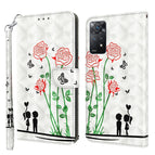 For Xiaomi Redmi Note 11 5G / 4G Global / Couple Rose