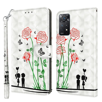 3D Painted Leather Phone Case, For Xiaomi Redmi Note 9 Pro / Note 9 Pro Max, For Xiaomi Redmi Note 9 / 10X 4G, For Xiaomi Redmi Note 11 5G / 4G Global