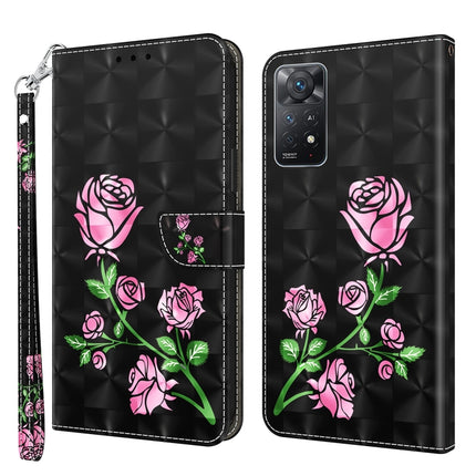 3D Painted Leather Phone Case, For Xiaomi Redmi Note 9 Pro / Note 9 Pro Max, For Xiaomi Redmi Note 9 / 10X 4G, For Xiaomi Redmi Note 11 5G / 4G Global