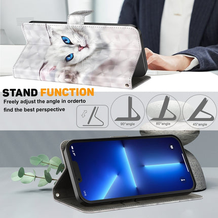 3D Painted Leather Phone Case, For Xiaomi Redmi Note 11 Pro 5G / 4G Global