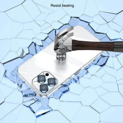 Glass Lens Film Clear PC Phone Case, For iPhone 14, For iPhone 14 Plus, For iPhone 14 Pro, For iPhone 14 Pro Max