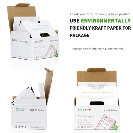 BAKU ba-19 Series Battery Polygraph for iPhone Battery