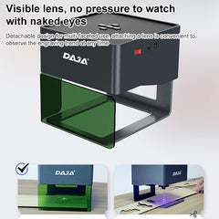 DAJA DJ6 Mini Laser CNC DIY Engraving Machine, DJ6 Mini Laser EU Plug, DJ6 Mini Laser US Plug, DJ6 Mini Laser UK Plug