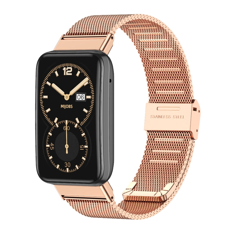 Mijobs Milan Buckle Stainless Steel Watch Band
