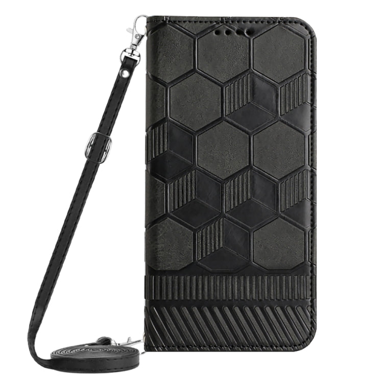 Crossbody Football Texture Magnetic PU Phone Case, For iPhone 14 Plus, For iPhone 14 Pro, For iPhone 14 Pro Max, For iPhone SE 2022/SE 2020/8/7