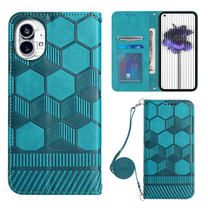 Crossbody Football Texture Magnetic PU Phone Case, For Nothing Phone 1, For Xiaomi Redmi 10A, For Xiaomi Redmi 10C/Redmi 10 India, For Xiaomi Redmi Note 11 Global/Note 11S 4G