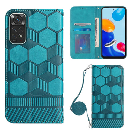 Crossbody Football Texture Magnetic PU Phone Case, For Nothing Phone 1, For Xiaomi Redmi 10A, For Xiaomi Redmi 10C/Redmi 10 India, For Xiaomi Redmi Note 11 Global/Note 11S 4G